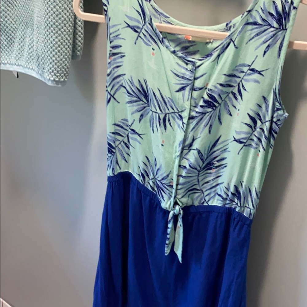 girls blue dress